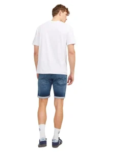 Jack & Jones Jeans Shorts Rick Icon in blauer Waschung
