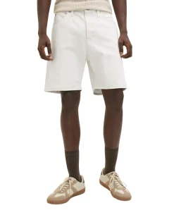 Jack & Jones Jeans Shorts Tony in CremeweiĂ