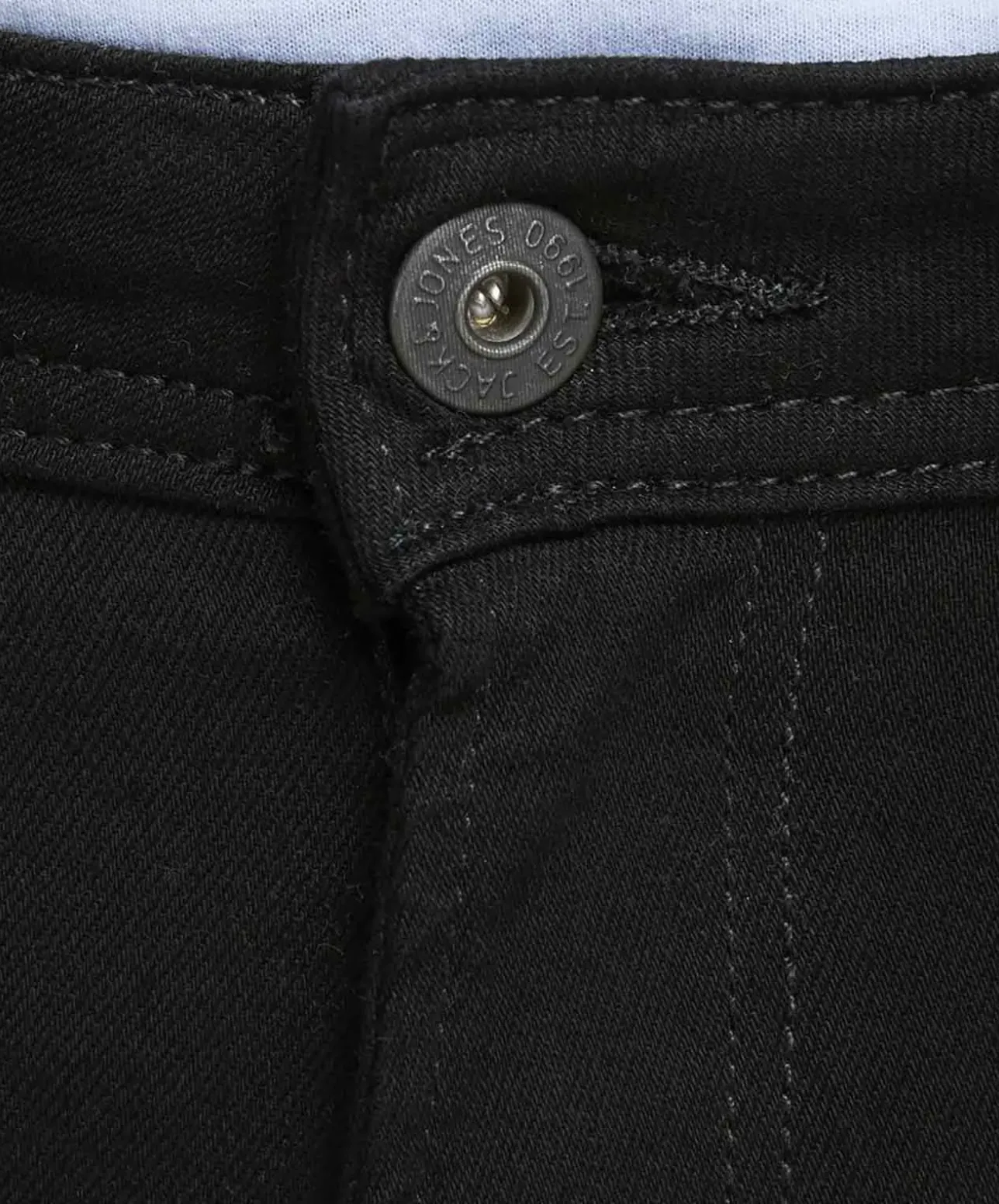 Jack & Jones Jeans Skinny Fit Liam in Black Denim