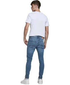 Jack & Jones Jeans Skinny Fit Tom in Blue Denim