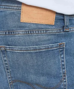 Jack & Jones Jeans Skinny Fit Tom in Blue Denim