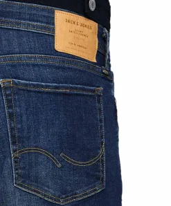 Jack & Jones Jeans Skinny Fit Liam dunklem Used-Look