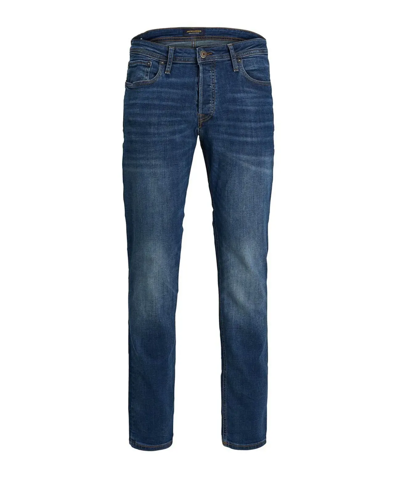 Jack & Jones Jeans Slim Fit Tim aus blauem Super-Stretch