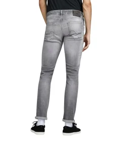 Jack & Jones Jeans Slim Fit Glenn Icon in gebleichtem Grau
