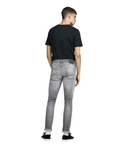 Jack & Jones Jeans Slim Fit Glenn Icon in gebleichtem Grau