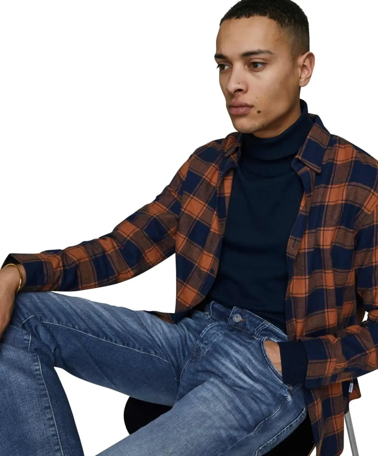 Jack & Jones Jeans Slim Fit Glenn Icon in blue Denim