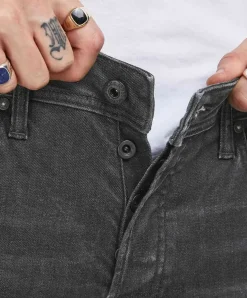 Jack & Jones Jeans Slim Fit Tim aus grauem Bio-Material