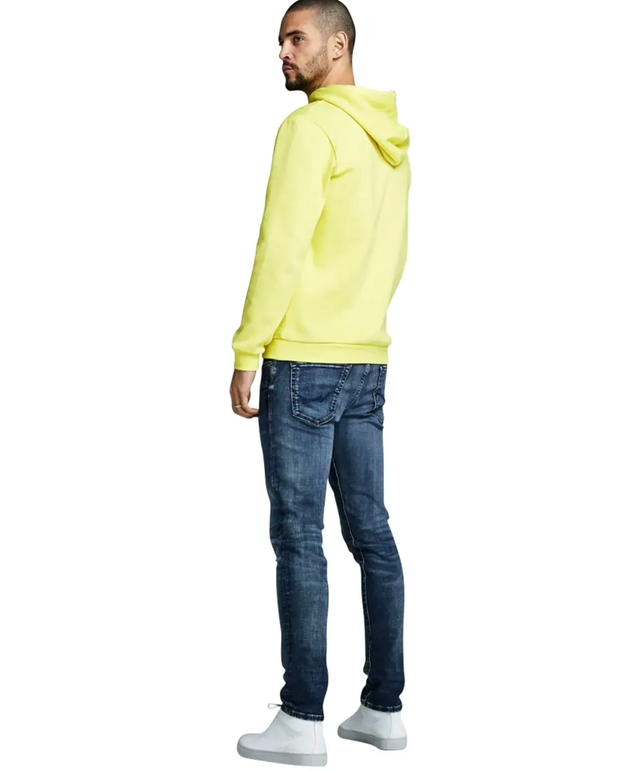 Jack & Jones Jeans Slim Fit Glenn in blauem Used-Look