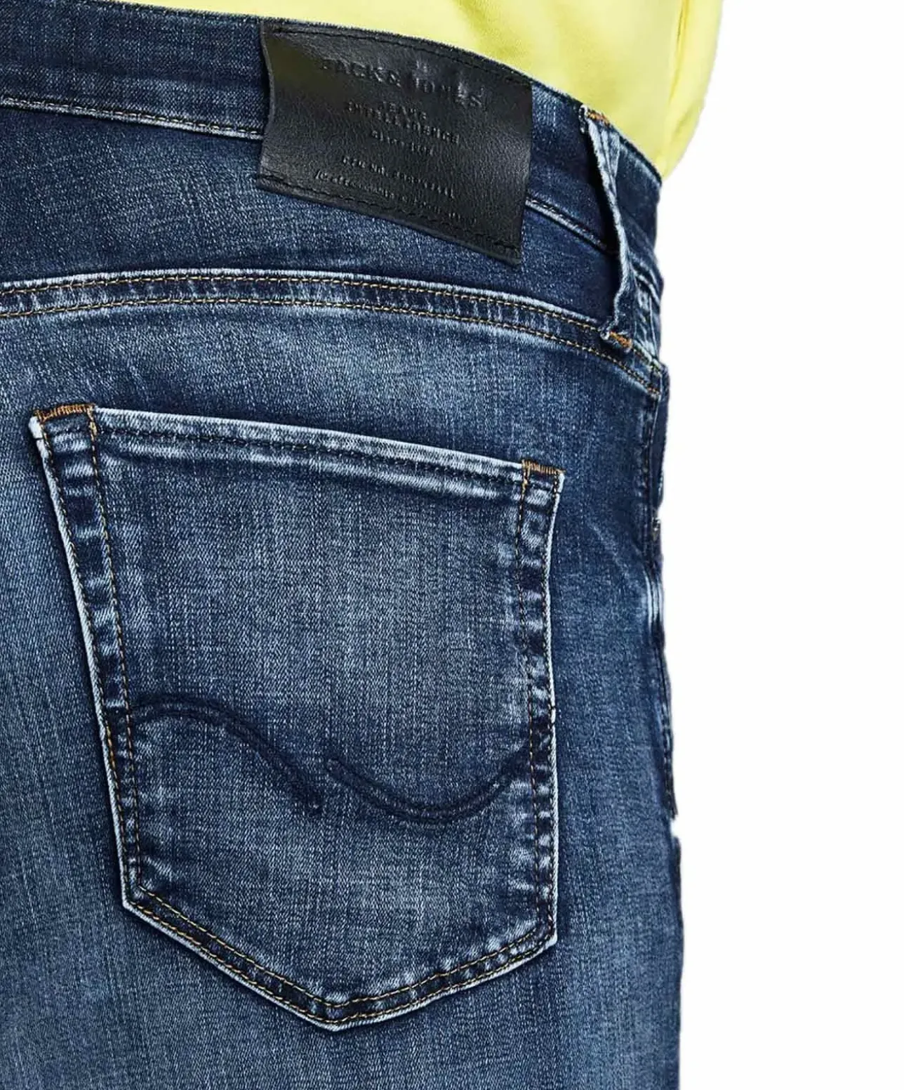 Jack & Jones Jeans Slim Fit Glenn in blauem Used-Look