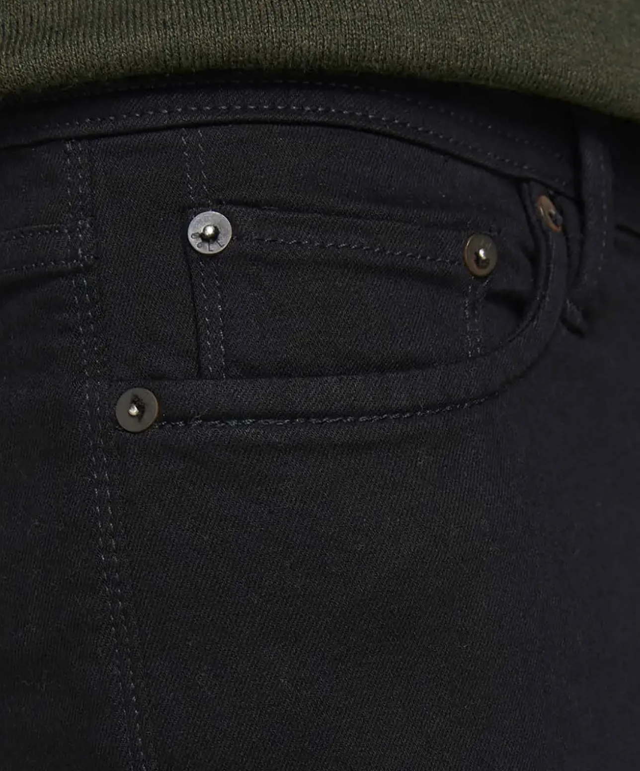 Jack & Jones Jeans Slim Fit Glenn im schwarzem Felix-Style