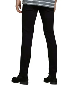 Jack & Jones Jeans Slim Fit Glenn Icon aus schwarzem Super-Stretch