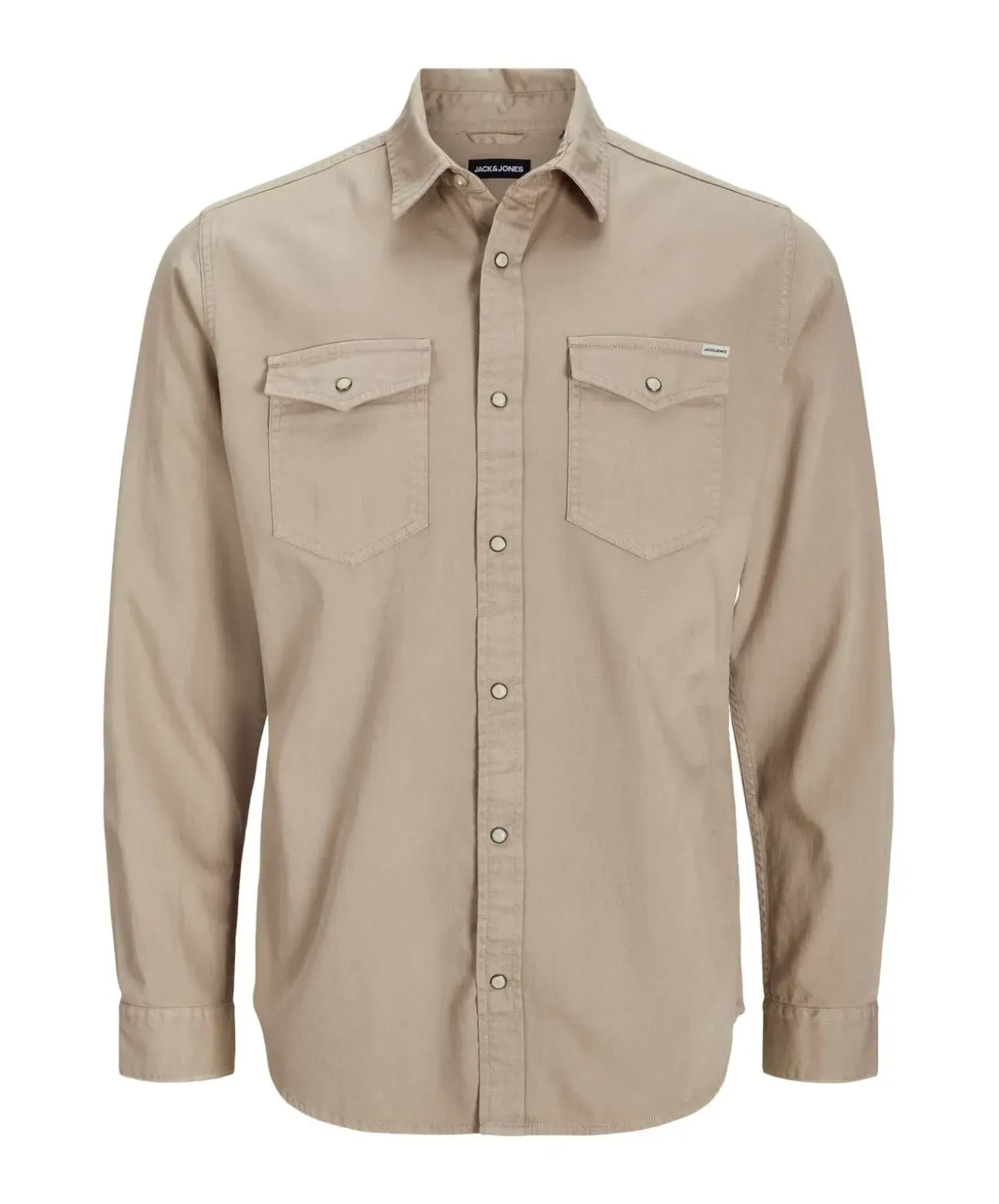 Jack & Jones Jeanshemd Heridan Shirt in Beige