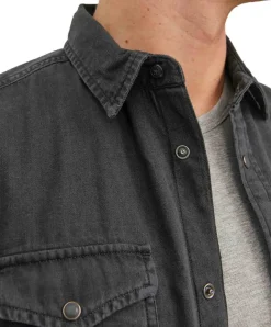 Jack & Jones Jeanshemd Heridan in Schwarz