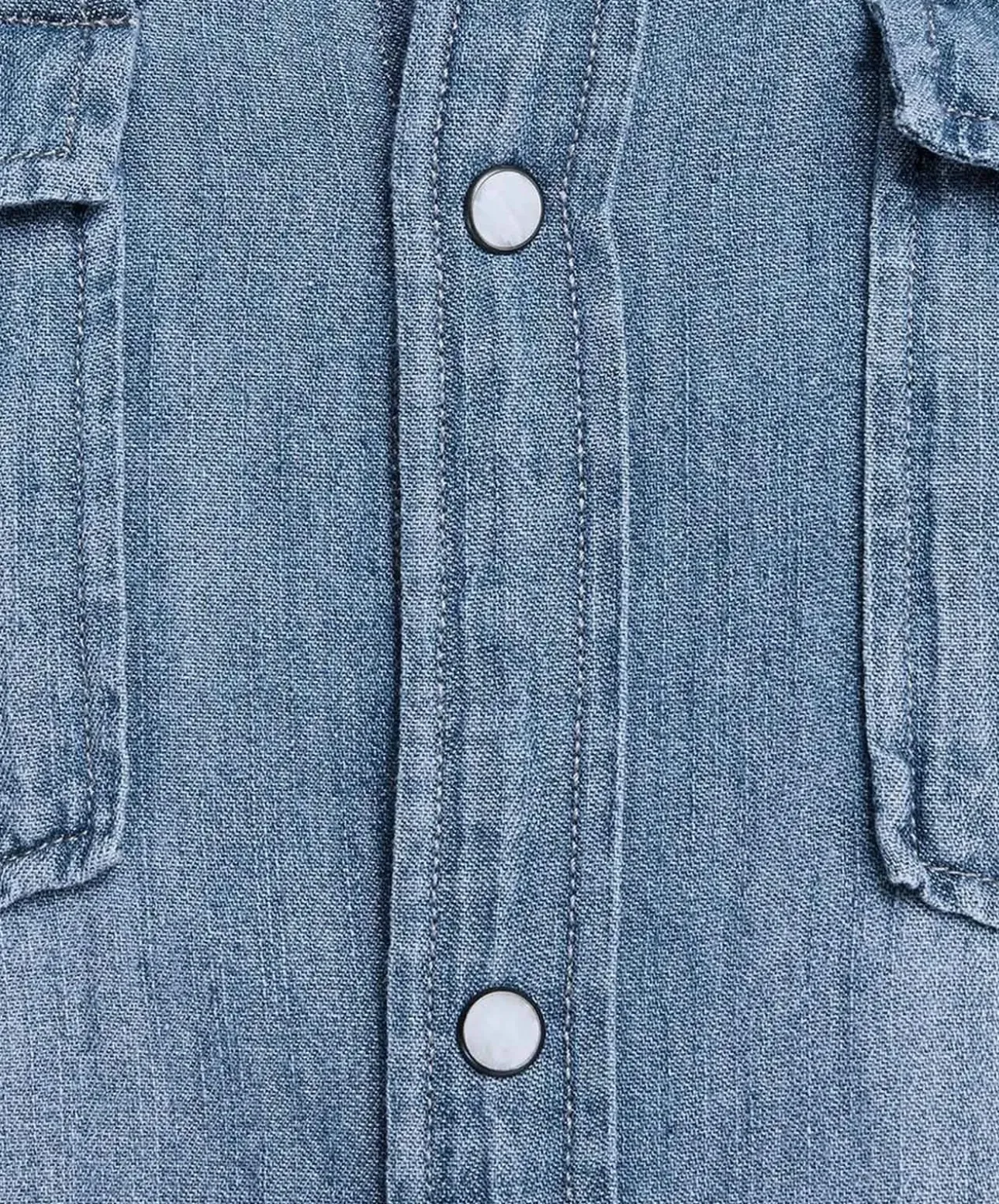 Jack & Jones Jeanshemd Heridan Shirt in blauer Used-Optik