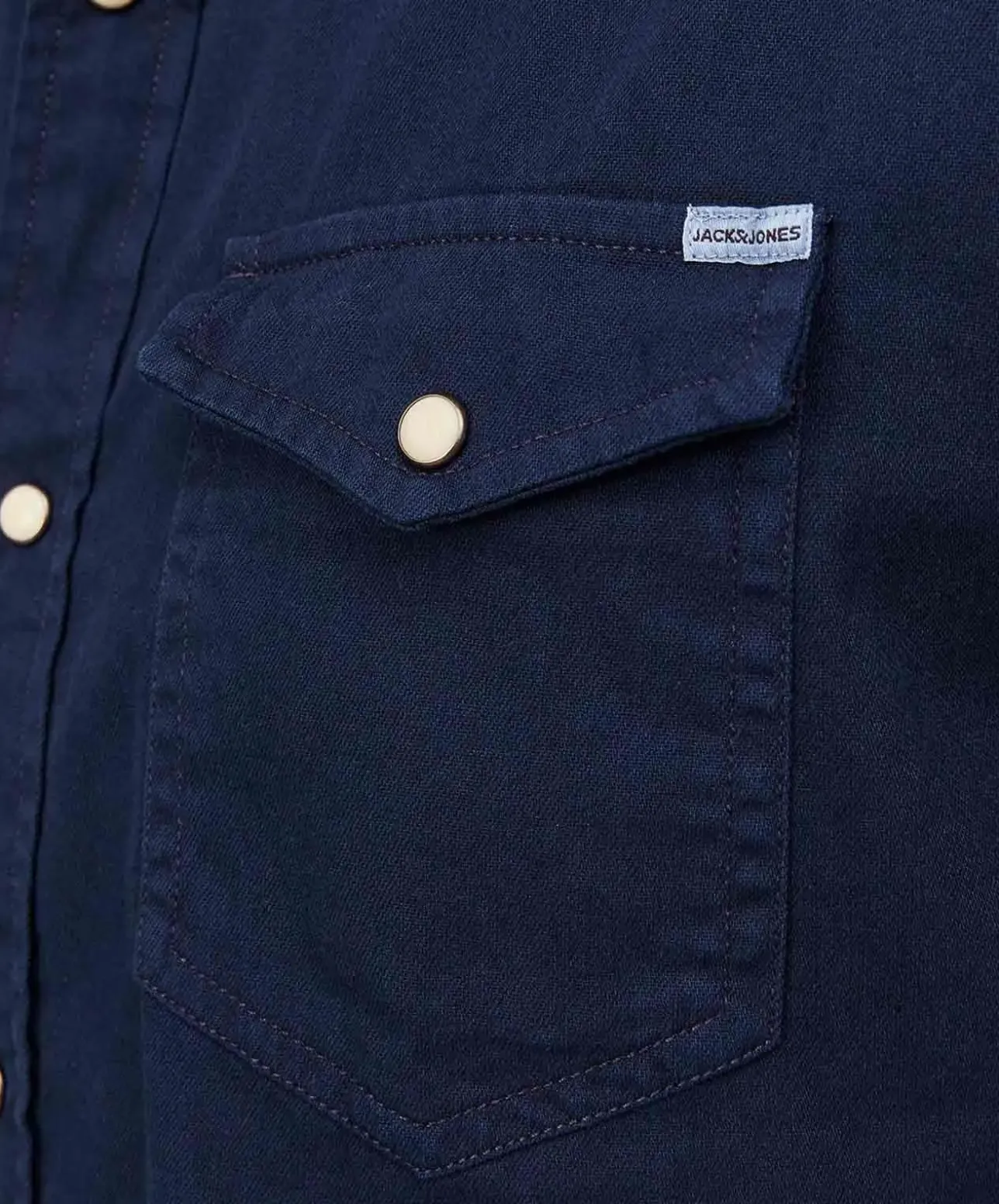 Jack & Jones Jeanshemd Heridan Shirt in Dunkelblau