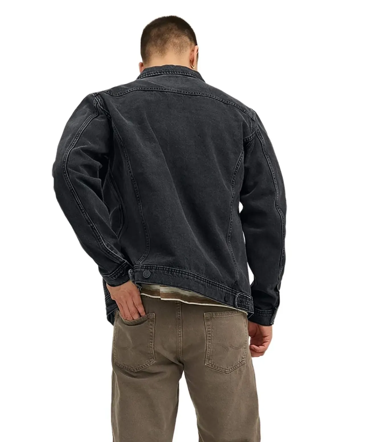 Jack & Jones Jeansjacke Jean in Schwarz