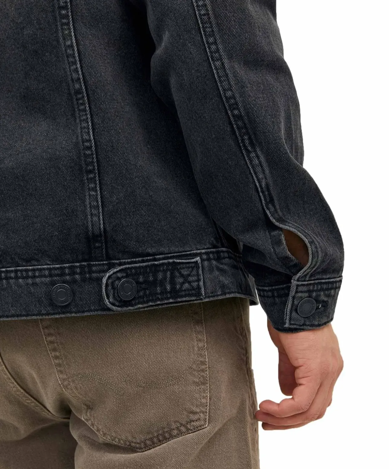 Jack & Jones Jeansjacke Jean in Schwarz