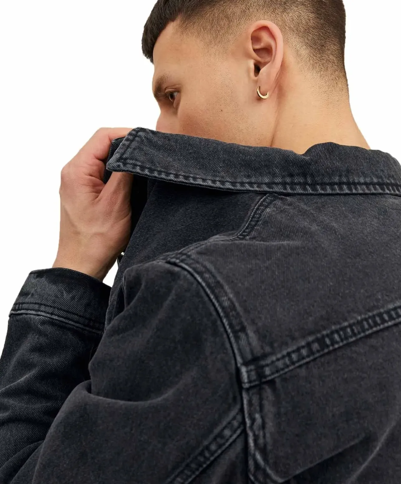 Jack & Jones Jeansjacke Jean in Schwarz