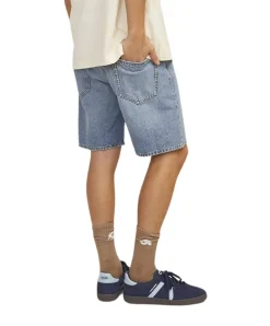 Jack & Jones Jeansshorts Chris Cooper in Mittelblau