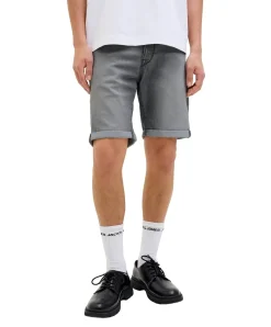 Jack & Jones Jeansshorts Rick Fox in Grau
