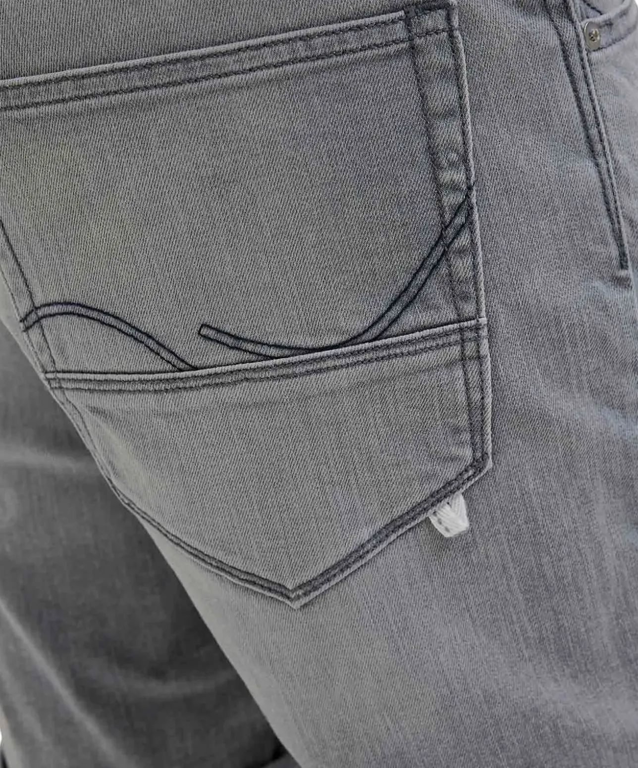 Jack & Jones Jeansshorts Rick Fox in Grau