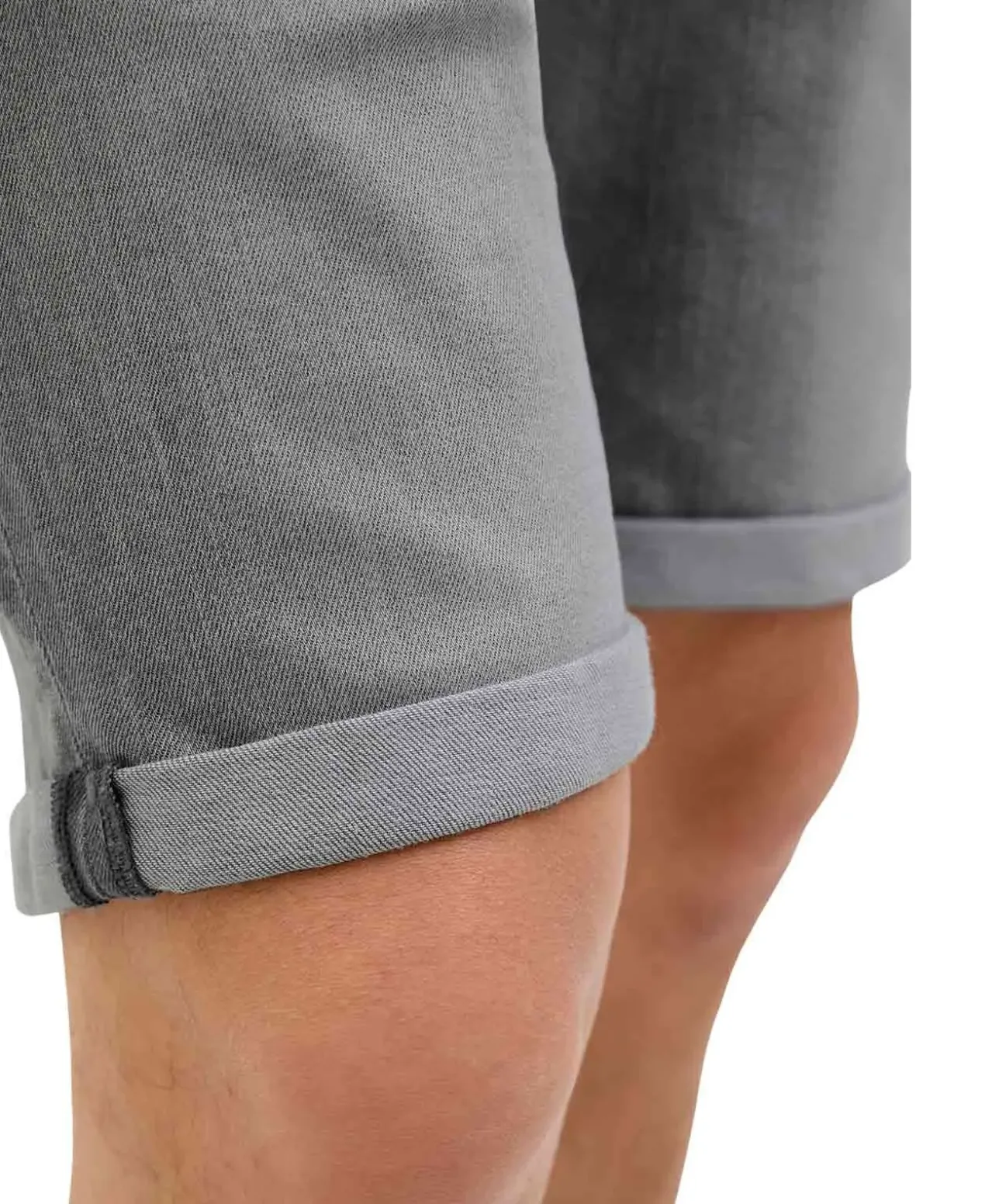 Jack & Jones Jeansshorts Rick Fox in Grau