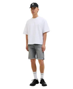 Jack & Jones Jeansshorts Rick Fox in Grau
