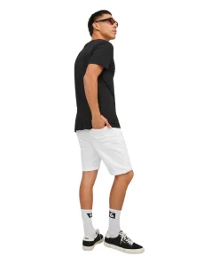 Jack & Jones Jeansshorts Rick Icon Ama in Weiß