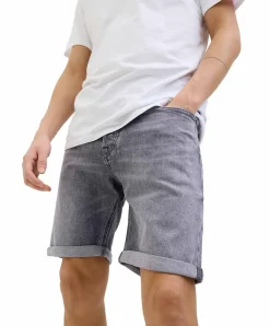 Jack & Jones Jeansshorts Rick in grauer Waschung