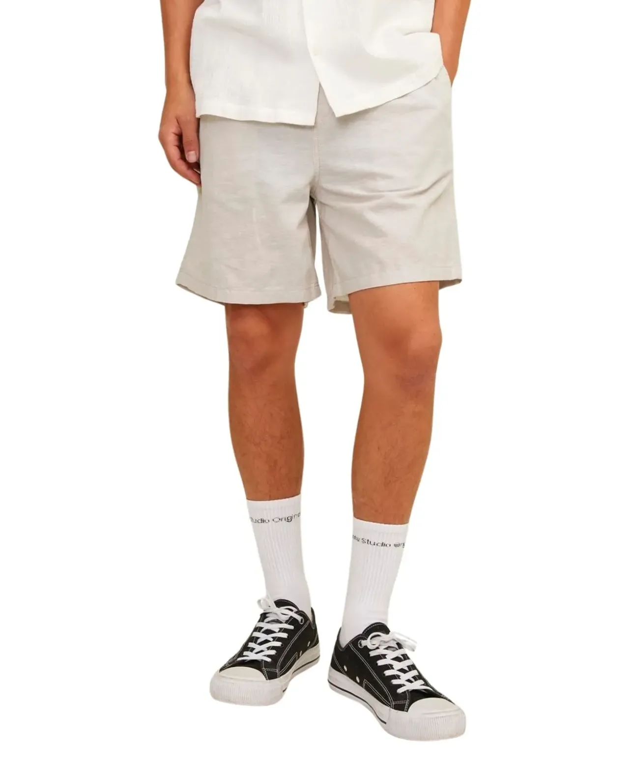 Jack & Jones Jogging-Shorts Jaiden in Beige