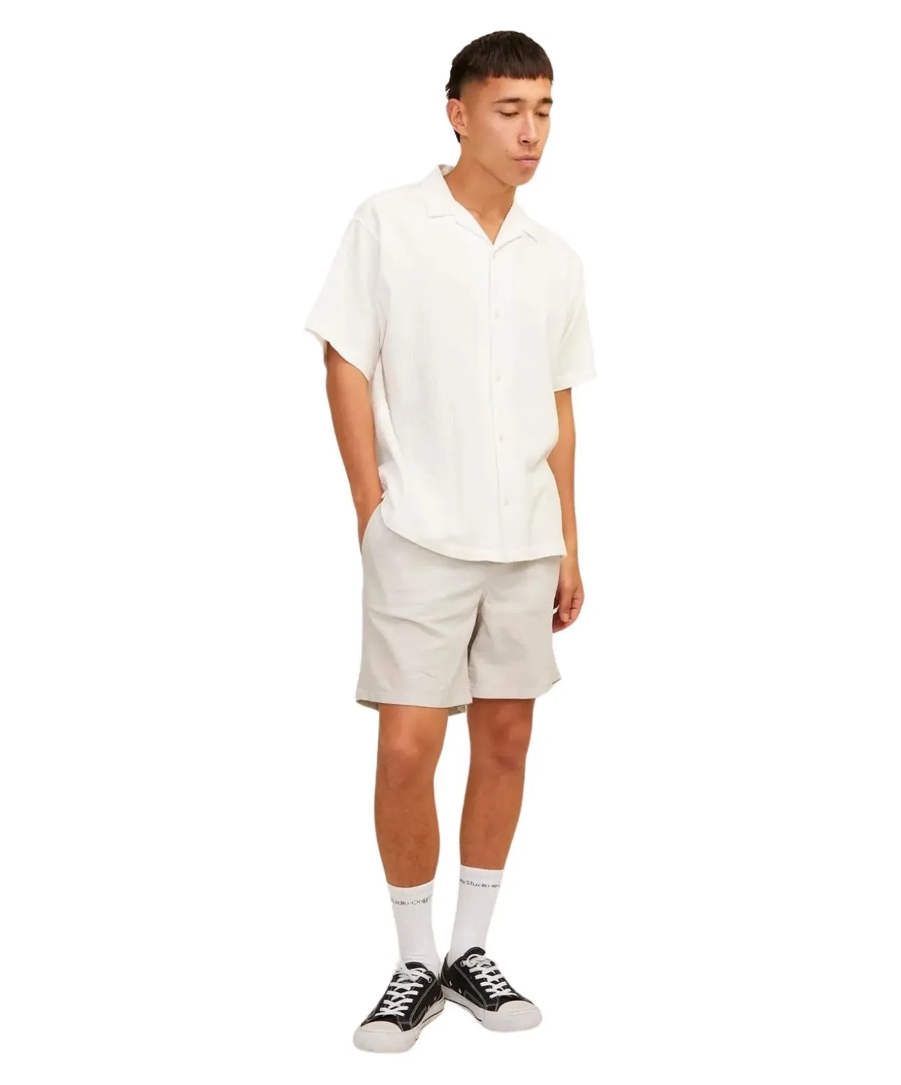 Jack & Jones Jogging-Shorts Jaiden in Beige