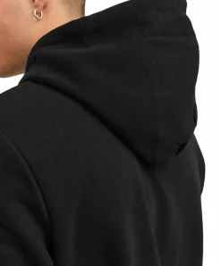 Jack & Jones Kapuzensweatshirt mit Logo in Black