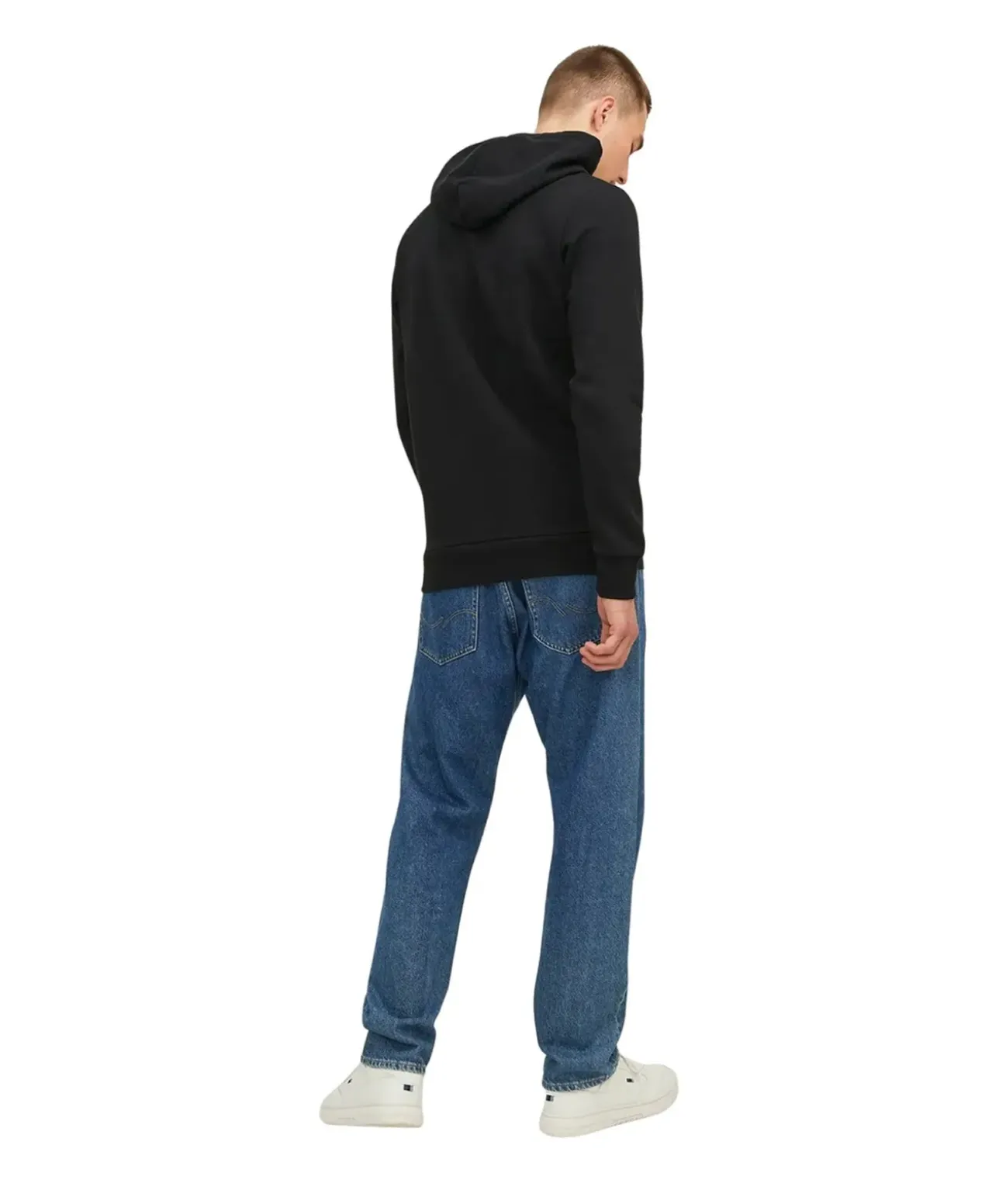 Jack & Jones Kapuzensweatshirt mit Logo in Black