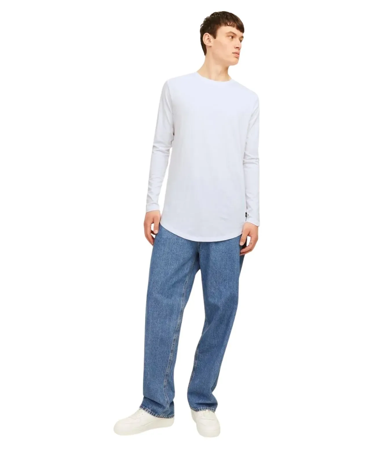 Jack & Jones Langarmshirt Noa in Weiß