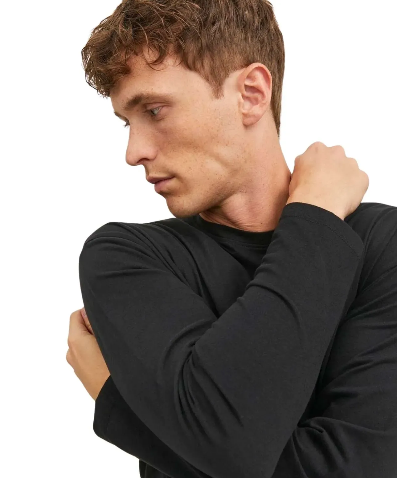 Jack & Jones Langarmshirt Noa in Schwarz