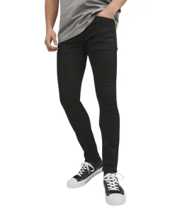 Jack & Jones Liam Skinny Jeans in Schwarz