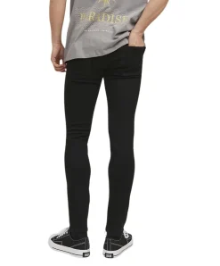 Jack & Jones Liam Skinny Jeans in Schwarz