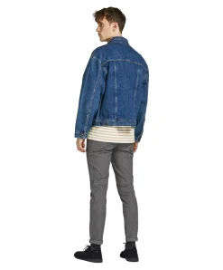 Jack & Jones Marco Chinohose mit Slim Fit in Grau