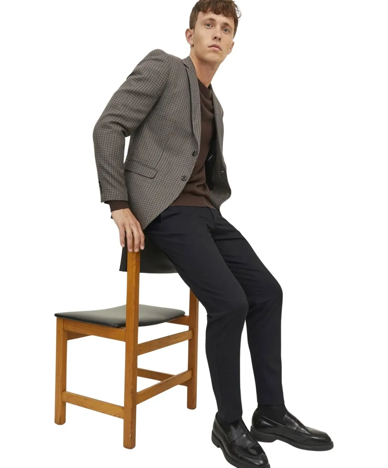 Jack & Jones Marco Cooper Chino in Schwarz