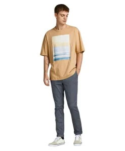 Jack & Jones Marco Fury Chinohose in blauer Optik