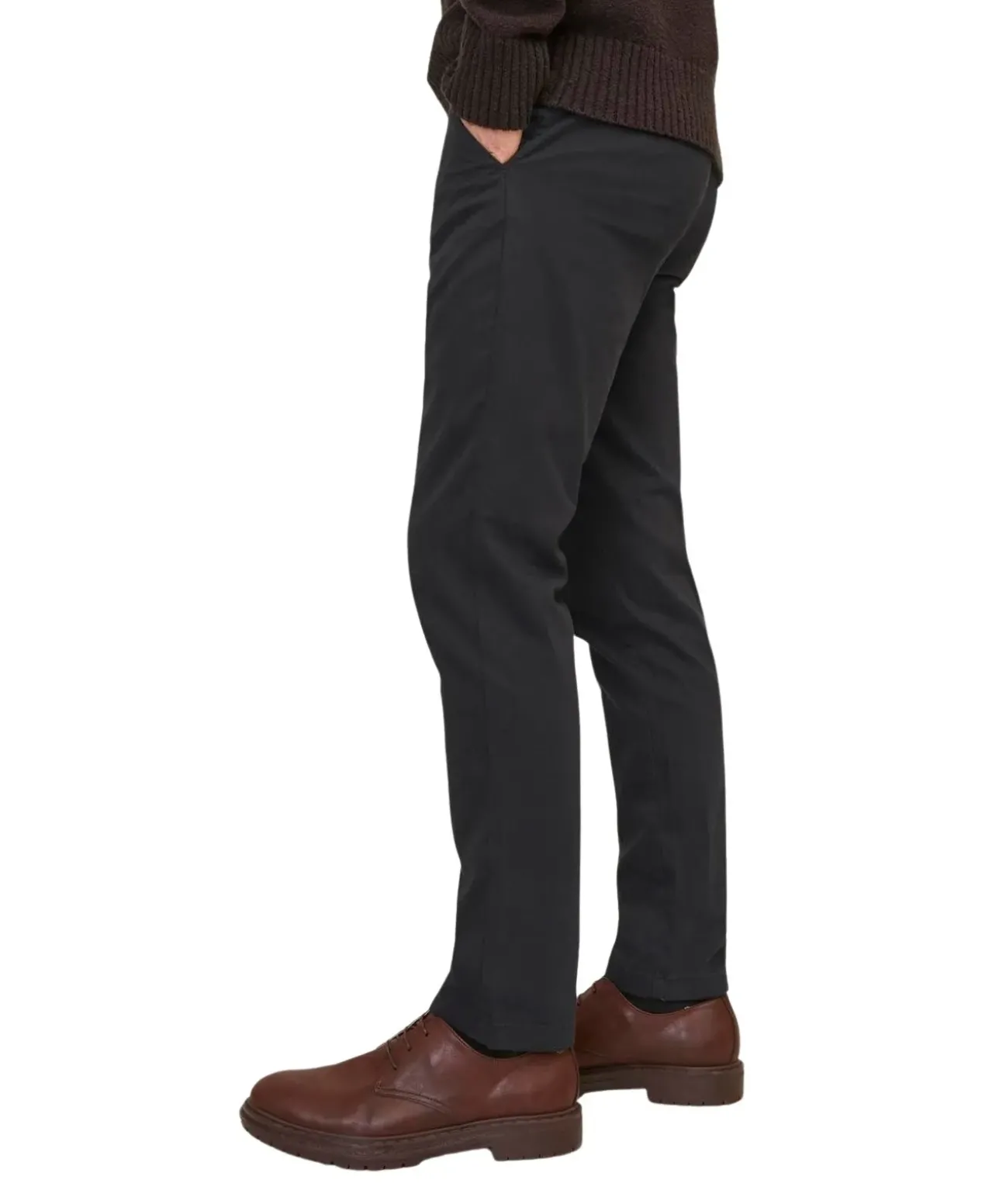 Jack & Jones Marco Hose in Schwarz mit Slim Fit