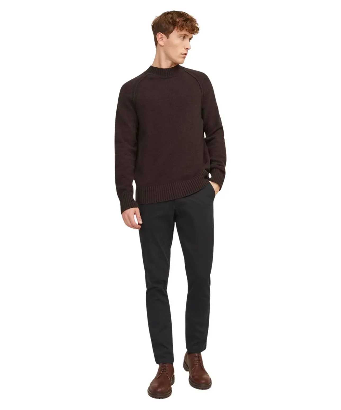 Jack & Jones Marco Hose in Schwarz mit Slim Fit