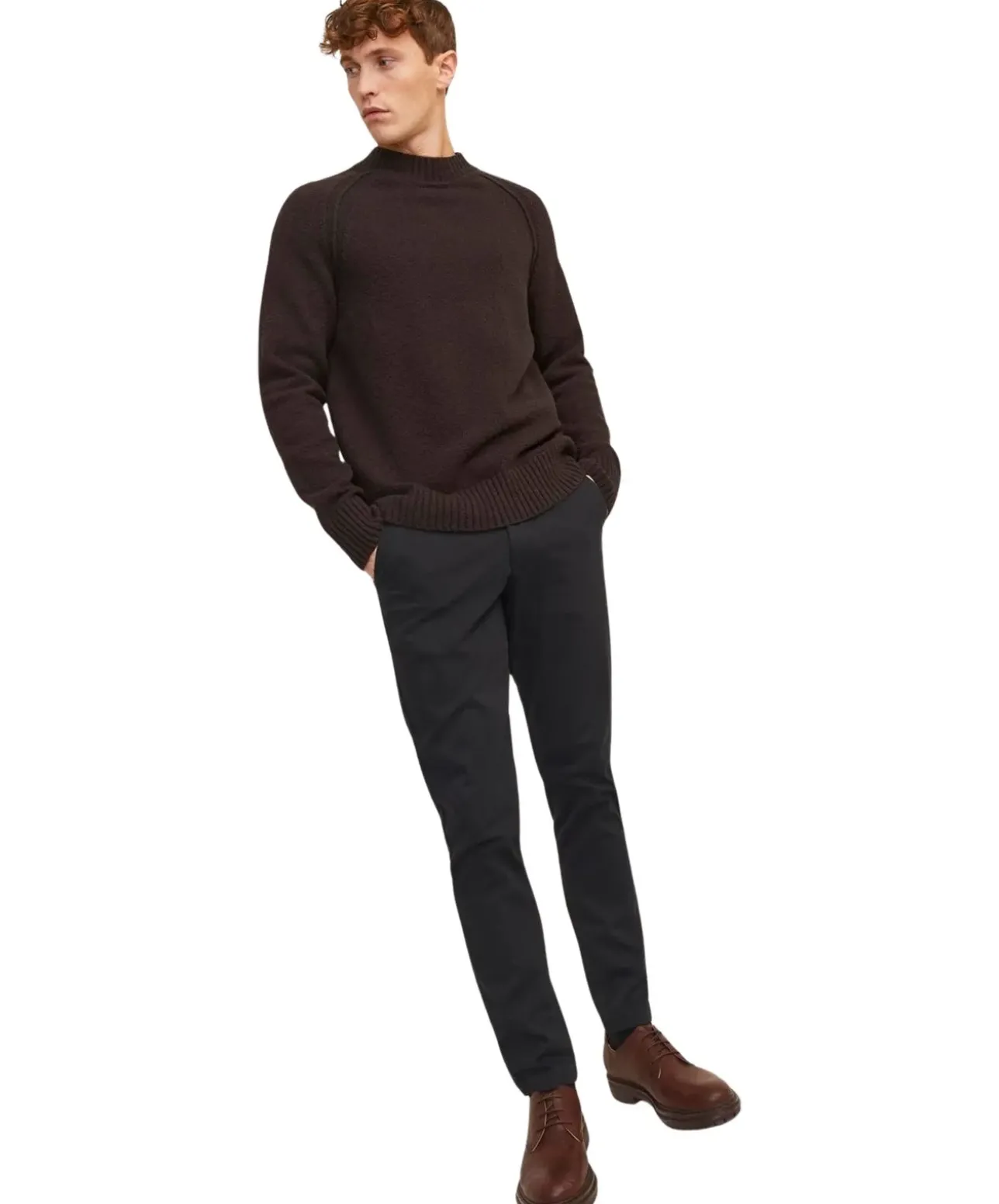 Jack & Jones Marco Hose in Schwarz mit Slim Fit