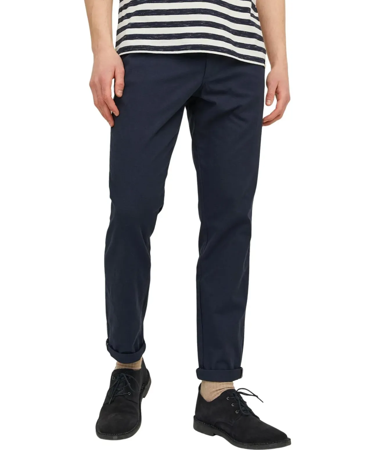Jack & Jones Marco Slim Chinohose in Dunkelblau