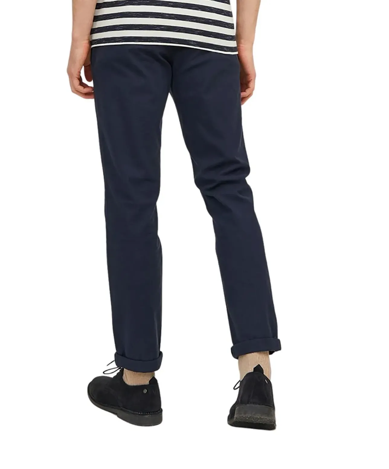 Jack & Jones Marco Slim Chinohose in Dunkelblau
