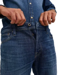 Jack & Jones Mike Jeans Loose Fit in Dunkelblau