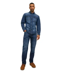 Jack & Jones Mike Jeans Loose Fit in Dunkelblau
