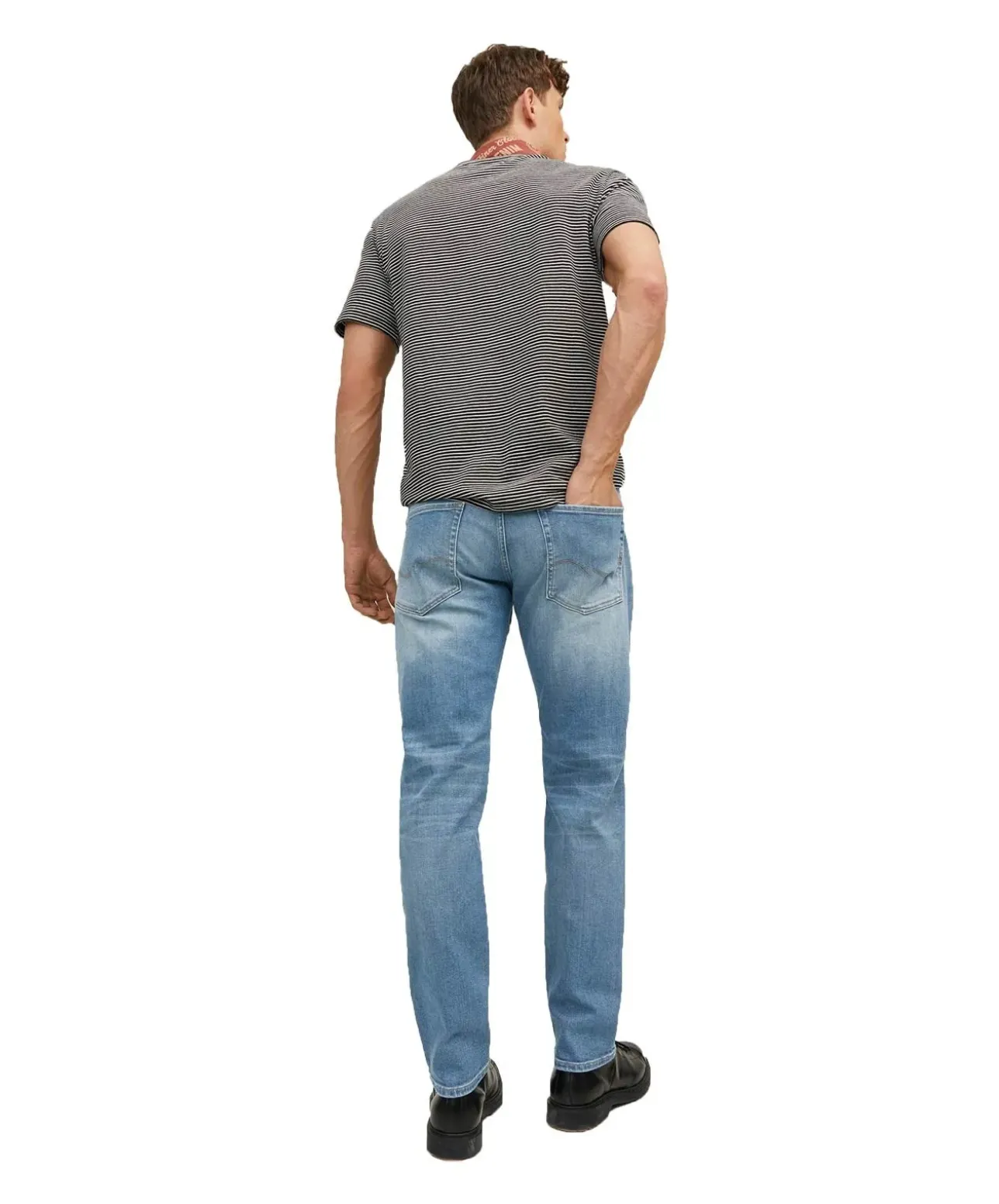 Jack & Jones Mike Jeans Loose Fit in Hellblau