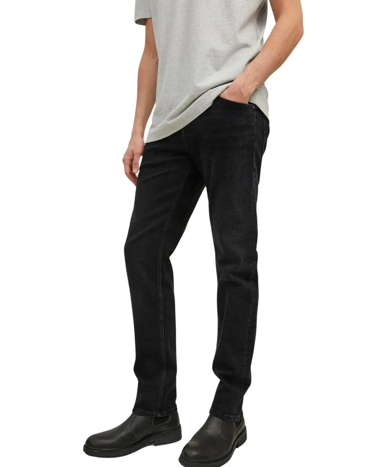 Jack & Jones Mike Jeans Loose Fit in Schwarz