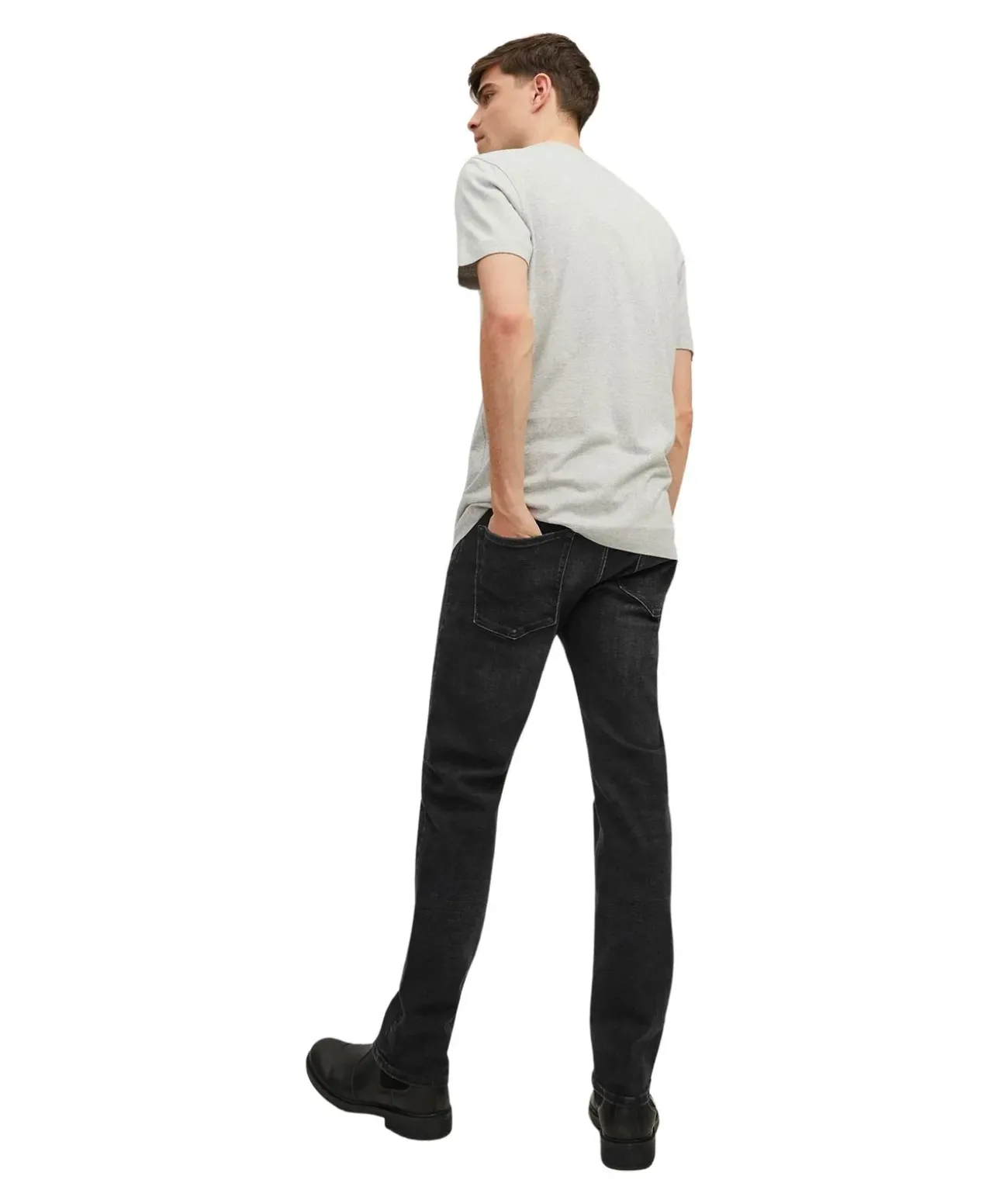 Jack & Jones Mike Jeans Loose Fit in Schwarz